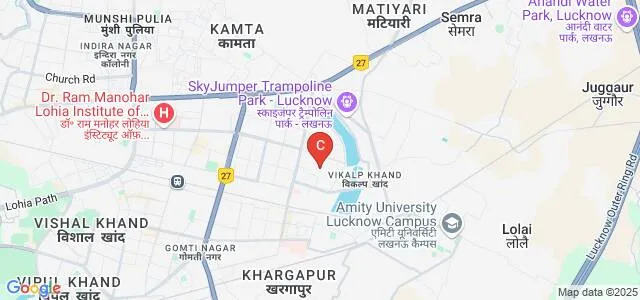 Lucknow Public College of Professional Studies, Lucknow Map