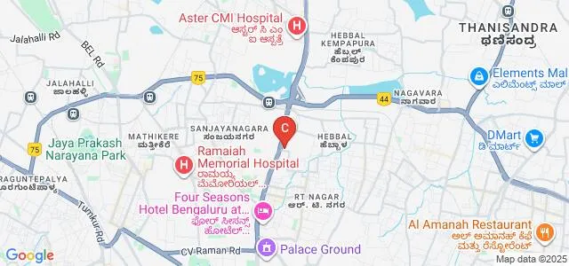 Rebekah Ann Naylor School of Nursing, Bengaluru Map
