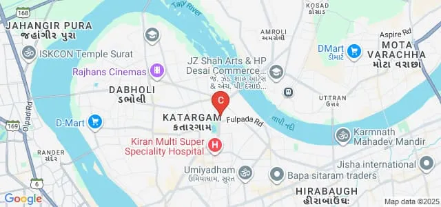 Smt Shantaben Haribhai Gajera Engineering College, Amreli Map