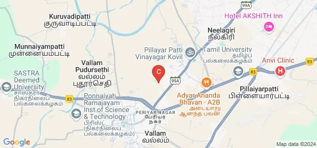 Swami Vivekananda Institute of Management, Thanjavur Map