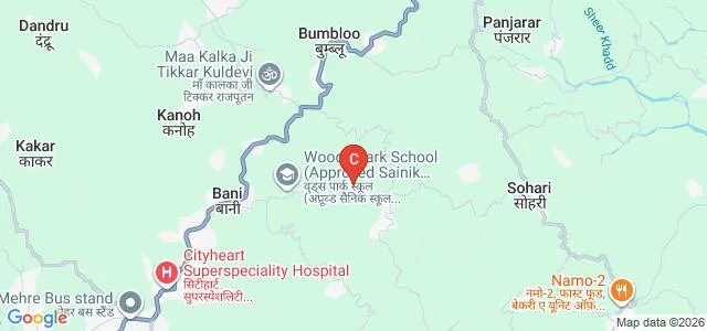MIT College of Engineering and Management, Hamirpur Map