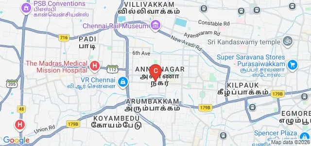 Sundaram Medical Foundation Dr Rangarajan Memorial Hospital, Chennai Map