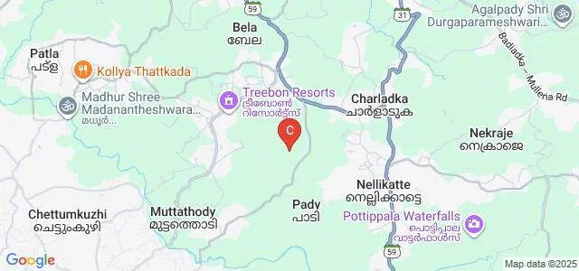 KMCT College of Engineering and Management, Kasargod Map
