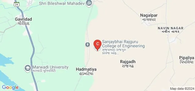 Sanjaybhai Rajguru College of Diploma Engineering, Rajkot Map