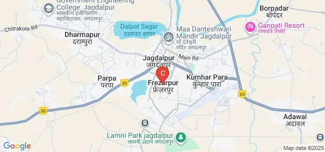 Government Danteshwari PG Mahila Mahavidyalaya, Jagdalpur Map