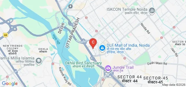 Asian Academy of Film and Television, Noida Map