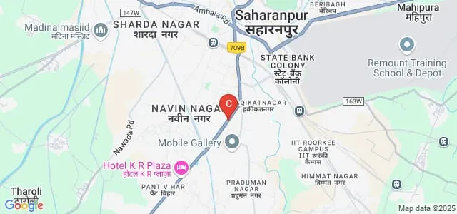 Deepanshu College of Professional Studies, Saharanpur Map
