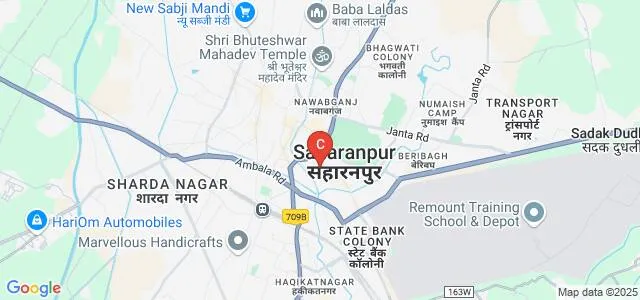 Maharaj Singh Degree College, Saharanpur Map