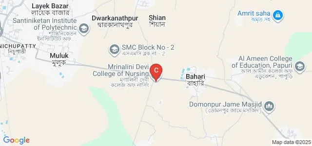 Mrinalini Devi College of Nursing, Birbhum Map