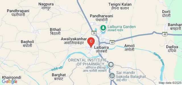 Oriental Institute of Management, Lalburra Map