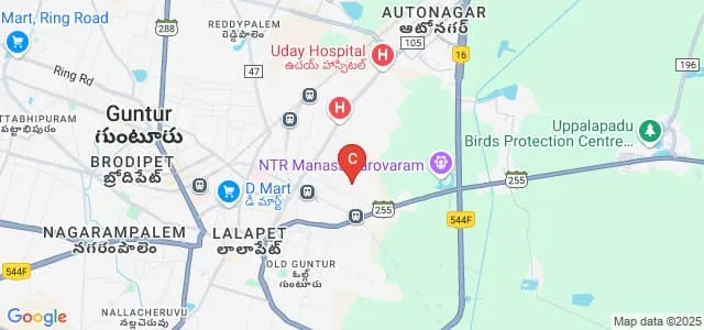 Bhagawan Sri Satya Sai Baba Degree College, Tadikonda Map