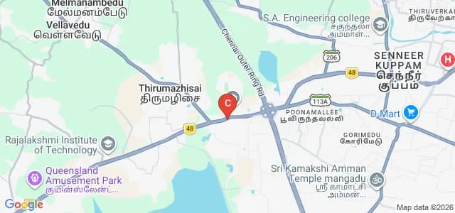 Sri Jayendra Saraswathi Ayurveda College and Hospital, Chennai Map