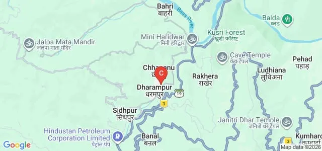 Dr Sarvepalli Radhakrishnan Government Degree College, Dharampur Map