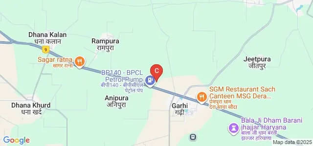 ATAM Institute of Pharmacy, Hansi Map