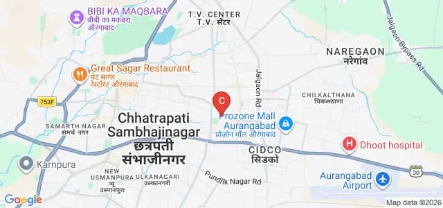 MGMs Mother Teresa College of Nursing, Aurangabad Map