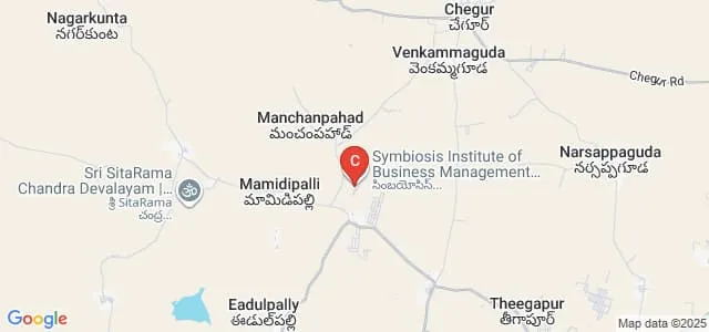 Symbiosis Law School, Hyderabad Map