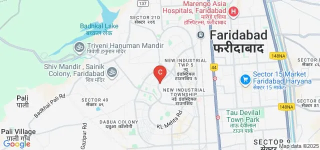 DAV Institute of Management, Faridabad Map