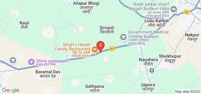 Ace Institute of Management and Technology, Budaun Map