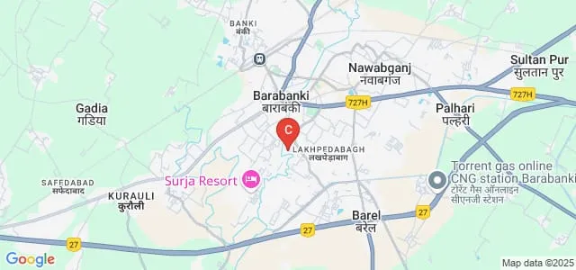 Pioneer Mahila Mahavidyalaya, Barabanki Map