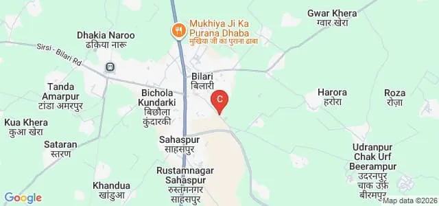 Hari Mangal Mahavidyalaya, Bilari Map