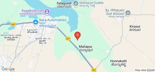 BVVS Homoeopathic Medical College and Hospital, Bagalkot Map