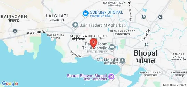 Mayo College of Paramedical Sciences, Bhopal Map