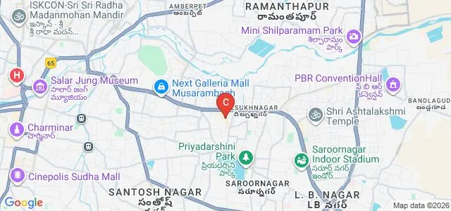 URX Education Pvt Ltd, Hyderabad Map