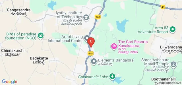 Dayananda Sagar Business Academy, Bangalore Map