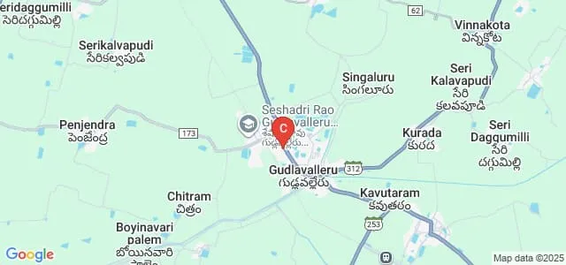 AANM and VVRSR Polytechnic, Krishna Map