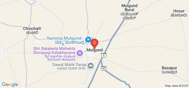 Sri RN Deshpande Government First Grade College, Mulgund Map