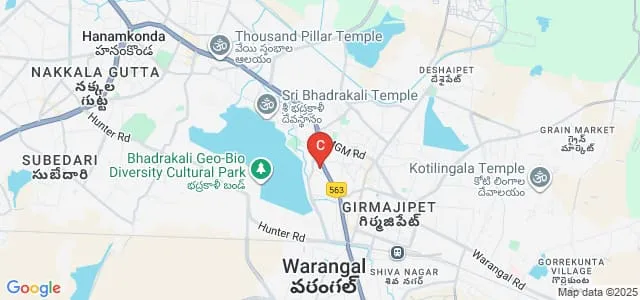 AVV Degree and PG College, Warangal Map