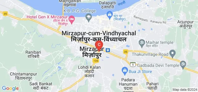 Rajkiya Engineering College, Mirzapur Map