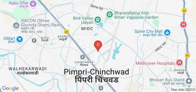 ASM Institute of Business Management, Pune Map