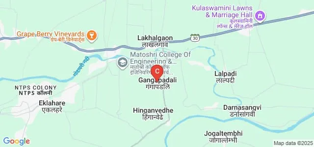 Matoshri Aasarabai Polytechnic, Nashik Map