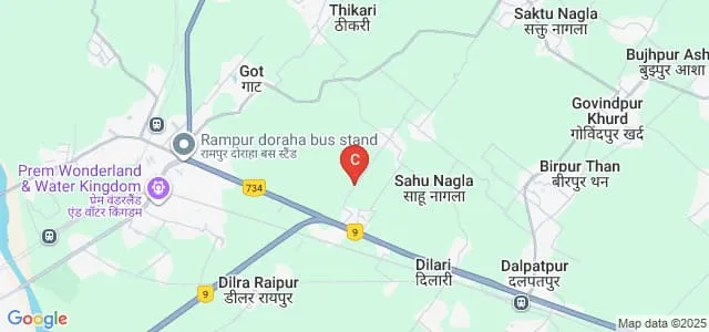 Akhilesh Yadav Pharmacy College, Moradabad Map