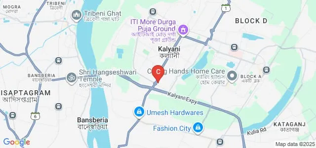 Advanced Information and Management Studies, Durgapur Map