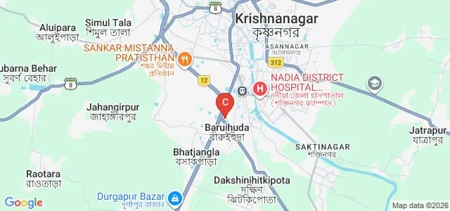 Global College of Science and Technology, Krishnanagar Map
