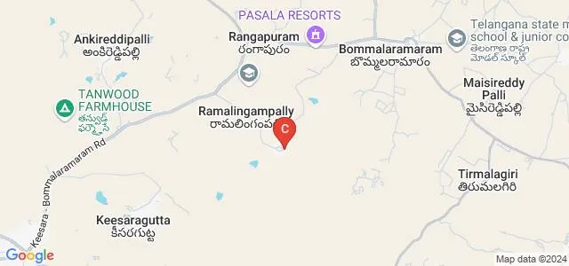 EVR College of Engineering and Technology, Nalgonda Map