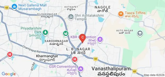 Kamineni Academy of Medical Sciences and Research Centre, Hyderabad Map