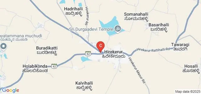 BR Tambakad Arts Commerce and Science First Grade College, Haveri Map