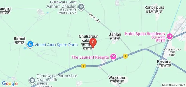 Ashoka Institute of Nursing, Patiala Map