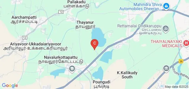 CARE College of Engineering, Tiruchirappalli Map
