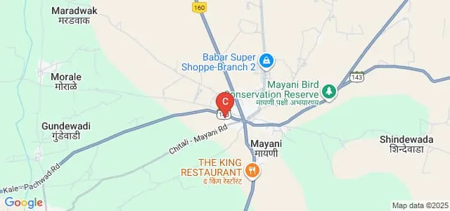 MBSP Mandal's Arts and Commerce College, Mayani Map