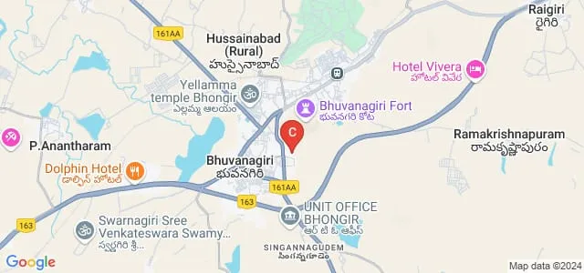 Auroras Pharmacy College, Bhongir Map