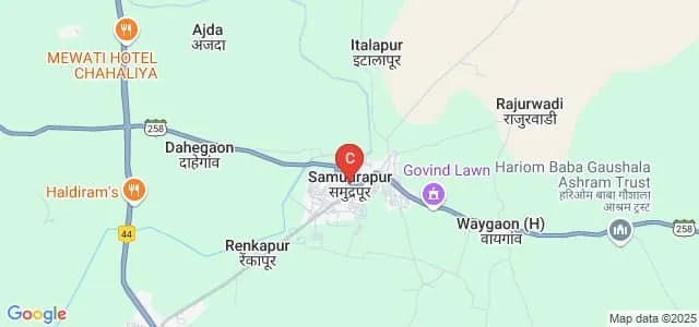 Shikshan Maharshi Shri Krushnarao Zoting Patil Arts and Commerce College, Samudrapur Map