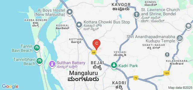 AJ Institute of Dental Sciences, Mangalore Map