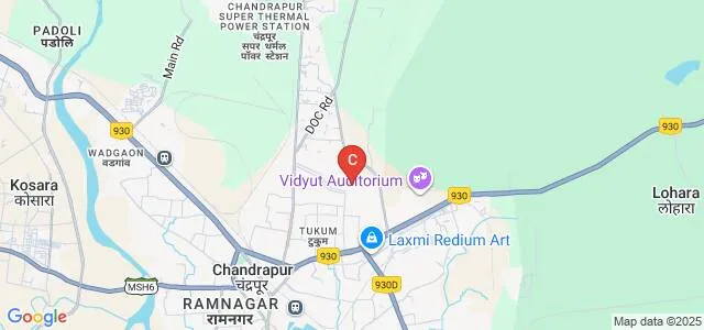 Central Institute of Plastics Engineering and Technology, Chandrapur Map
