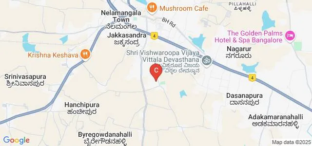 Bangalore City International College of Nursing, Bangalore Map