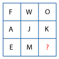 missing character finding