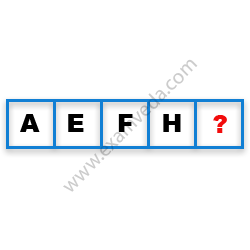 Missing Character Finding mcq question image Missing Character Finding mcq question image